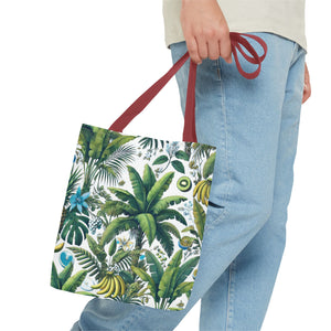More Tropical Fruit/White Tote Bag - 3 Sizes