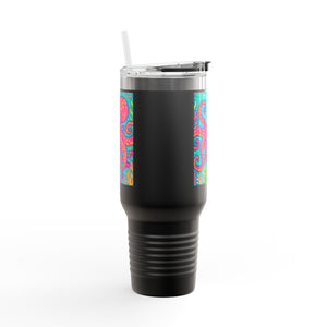Insulated Travel Mug, 40oz / Kraken Joe, Red - Perfect for Outdoor Adventures