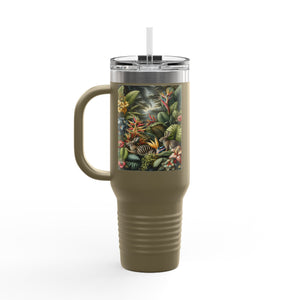 Rainforest Rabbit Outing Insulated Travel Mug - 40oz - Perfect for Outdoor Adventures