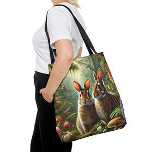 Tropical Sumatran Rabbits Tote Bag - 3 Sizes
