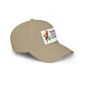 Tropics Lifestyle Coffee Cap — Parrot Logo Baseball Hat
