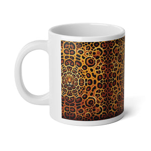 Jumbo Mug, 20 oz | Kaleido Jaguar