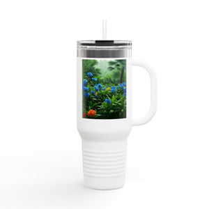 40oz Insulated Travel Mug / After the Rainforest Rain