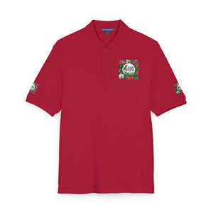 ‘Good Vibes’ Embroidered Polo ~ Tropics Lifestyle Coffee Logo, Many Colors