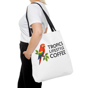 Tote Bag — Tropics Lifestyle Coffee Parrot Logo Tote