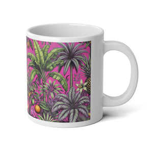 Jumbo Mug, 20oz, Tropical Fruit Pink | Tropical Coffee Cup