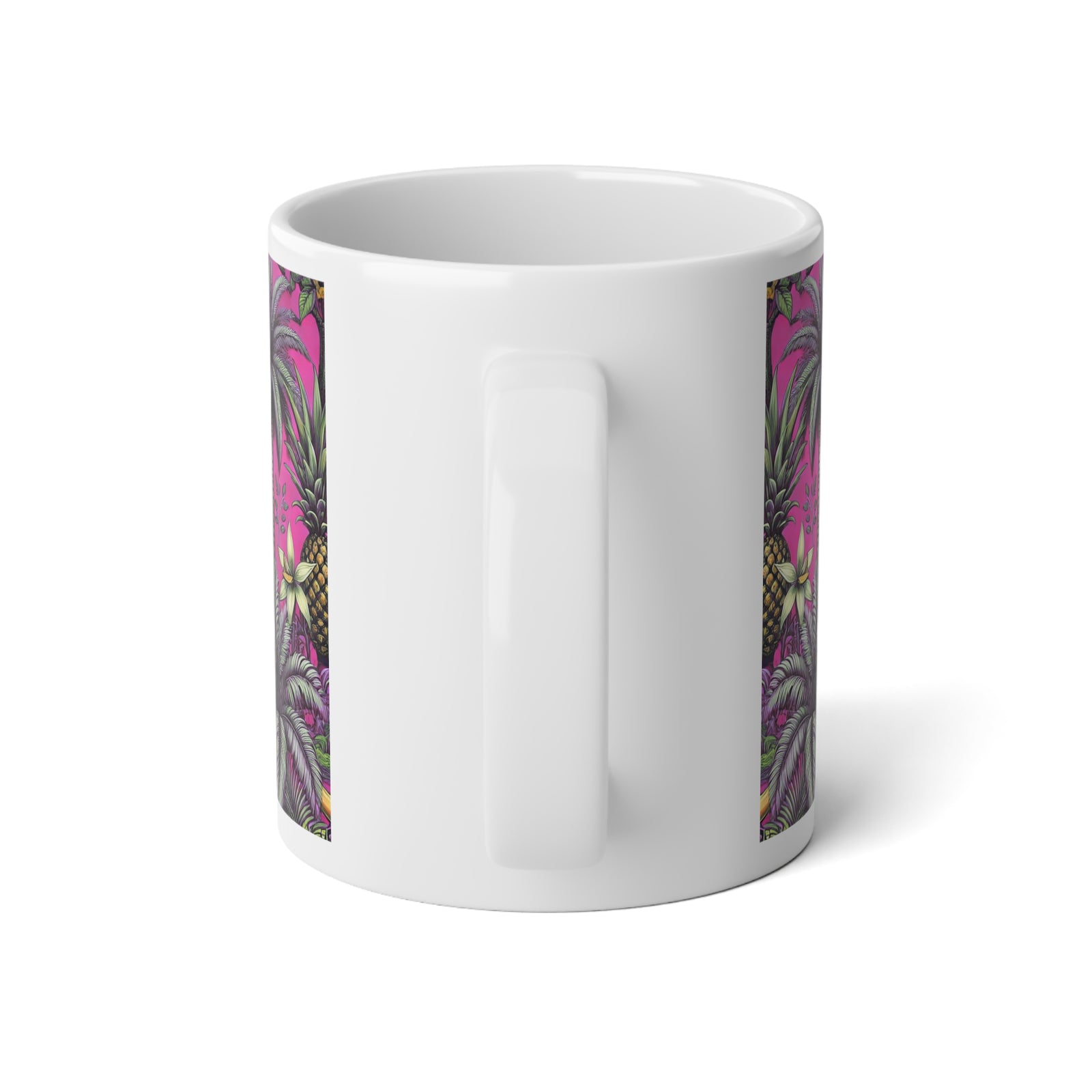Jumbo Mug, 20oz, Tropical Fruit Pink | Tropical Coffee Cup