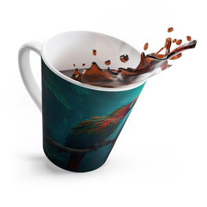 Latte White Mug - Perfect for Coffee Enthusiasts / Parrot Friends