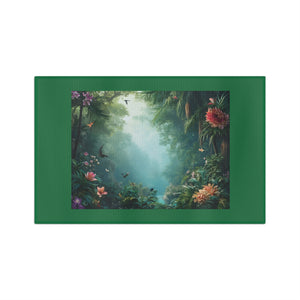 Tropical Microfiber Coffee/Tea Towel ~ Another Day in Paradise, Rainforest