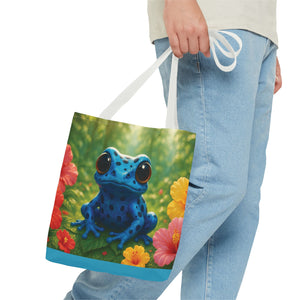 Baby Tree Frog Trio Tote Bag - 3 Sizes