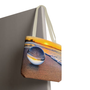 Sunset Beach Crystal Ball Tote