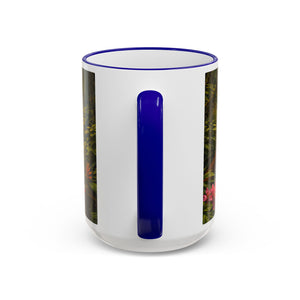 Accent Rim & Handle Mug — UFO & Tiger