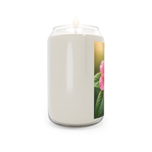 Coffee Bean Flower Scented Soy Candle — 13.75 oz Aromatherapy Candle