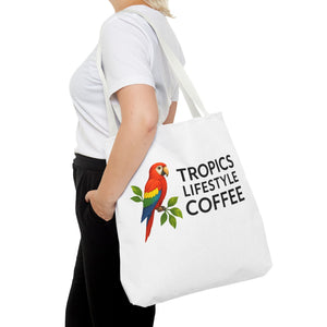 Tote Bag — Tropics Lifestyle Coffee Parrot Logo Tote