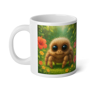 Jumbo Mug, 20oz, Rainforest Baby Spider | Tropical Coffee Cup