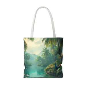 Resting Peacock Tote Bag - 3 Sizes