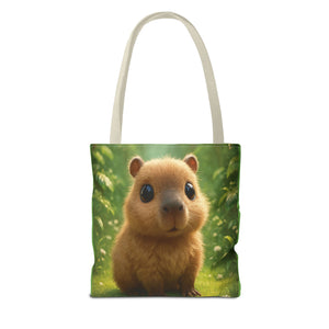Baby Capybara Tote Bag - 3 Sizes