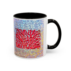 Colorful Mugs (11oz, 15oz), Disco Coral Reef