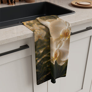 Pearl Orchid Microfiber Coffee & Tea Towel