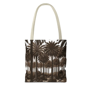 Woodcut Palms Tote Bag - 3 Sizes
