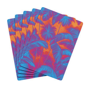 Poker Playing Cards - Palm Serenity, Heatwave