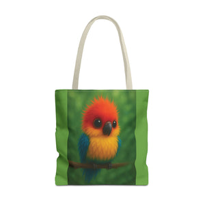 Baby Parrot Tote Bag - 3 Sizes