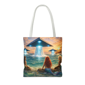 UFOs & Mermaids Tote Bag - 3 Sizes
