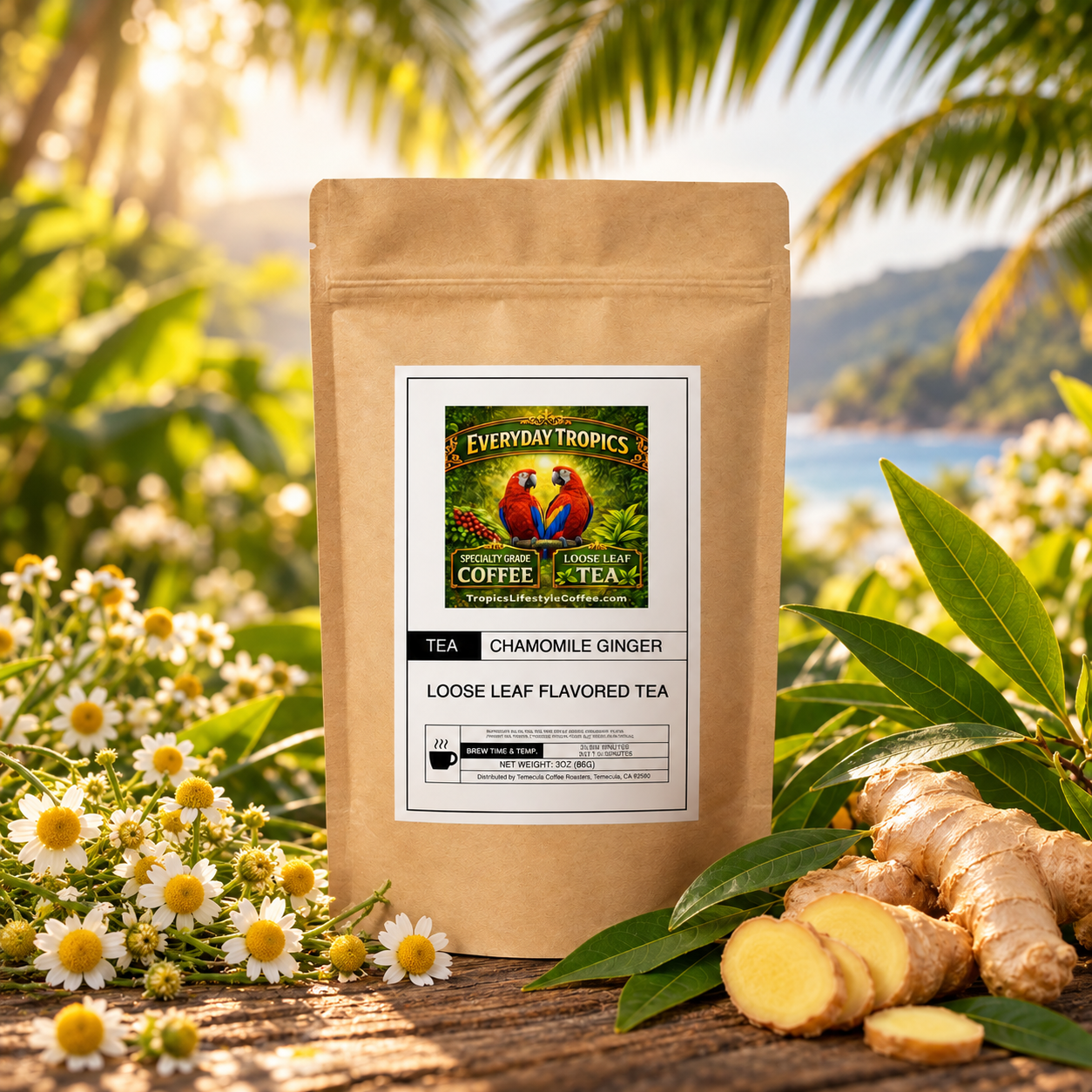 Everyday Tropics Chamomile Ginger Tea