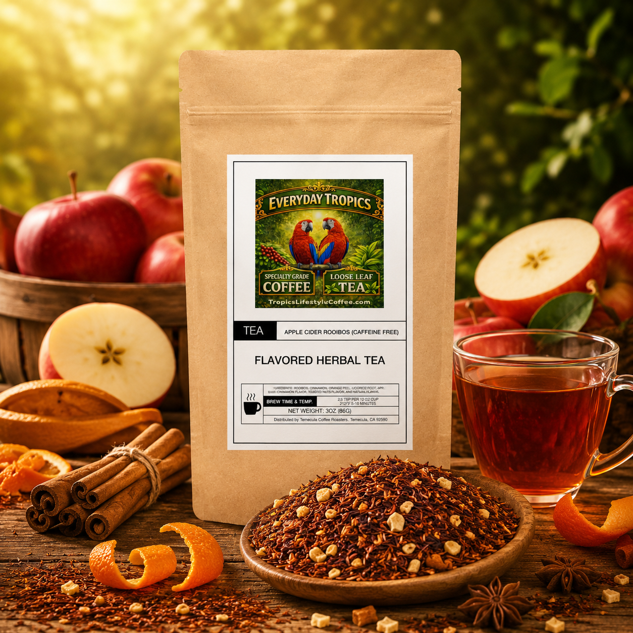 Everyday Tropics Apple Cider Rooibos Tea