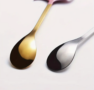 Flamingo Coffee Spoon, Stainless Steel, 5.1" ~ 3 Designs