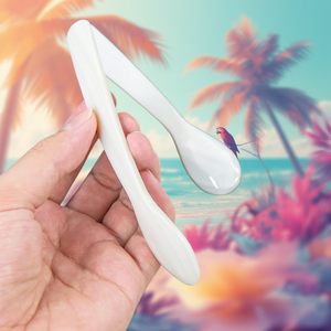 Ocean Pearl Coffee Spoon | White Mother of Pearl
