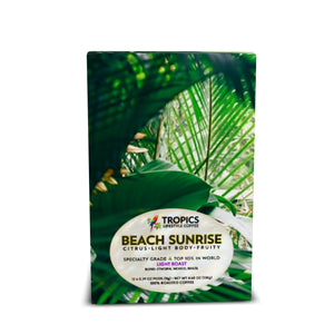 Beach Sunrise Art Box Coffee Pods/12 Pack: Rainforest Greens - Tropics Lifestyle Coffee