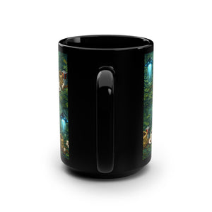 Black Coffee Mug — UFO & Coffee Scene 15oz - Tropics Lifestyle Coffee