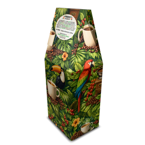 Cocoa Palms Art Box Coffee 12 Oz: Rainforest Coffee Break - Tropics Lifestyle Coffee