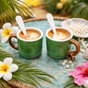 Ocean Pearl Coffee Spoon | White Mother of Pearl