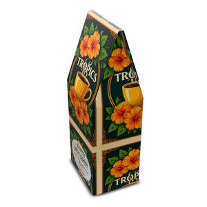 Jade Coast Art Box Coffee 12 Oz: Orange Tropics - Tropics Lifestyle Coffee