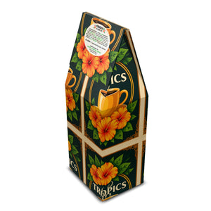 Jade Coast Art Box Coffee 12 Oz: Orange Tropics - Tropics Lifestyle Coffee