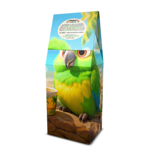 Jade Coast Art Box Coffee 12 oz: Parrot Lulu - Tropics Lifestyle Coffee