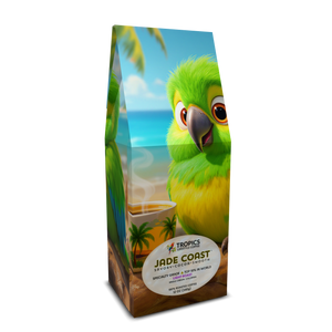 Jade Coast Art Box Coffee 12 oz: Parrot Lulu - Tropics Lifestyle Coffee