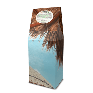 Jade Coast Art Box Coffee 12 Oz: Tiki Umbrella - Tropics Lifestyle Coffee