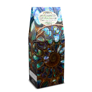 Jungle Shroom Art Box Coffee/Mushroom 12 oz: Ammonite & Abalone - Tropics Lifestyle Coffee