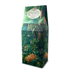 Jungle Shroom Art Box Coffee/Mushroom 12 Oz: Another Day in Paradise - Tropics Lifestyle Coffee