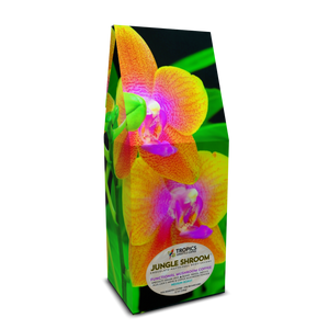Jungle Shroom Art Box Coffee/Mushroom 12 Oz: Fiesta Orchids - Tropics Lifestyle Coffee