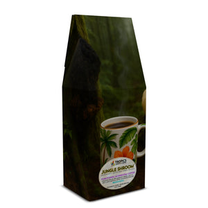 Jungle Shroom Art Box Coffee/Mushroom 12 Oz: Hidden Gems - Tropics Lifestyle Coffee