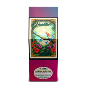 Jungle Shroom Art Box Coffee/Mushroom 12 Oz: Seaside Friends - Tropics Lifestyle Coffee