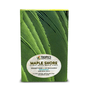 Maple Shore Art Box Coffee Pods/12 Pack: Lime Parrot Feathers - Tropics Lifestyle Coffee