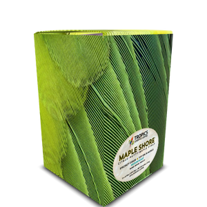 Maple Shore Art Box Coffee Pods/12 Pack: Lime Parrot Feathers - Tropics Lifestyle Coffee