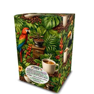 Maple Shore Art Box Coffee Pods/12 Pack: Rainforest Coffee Break - Tropics Lifestyle Coffee
