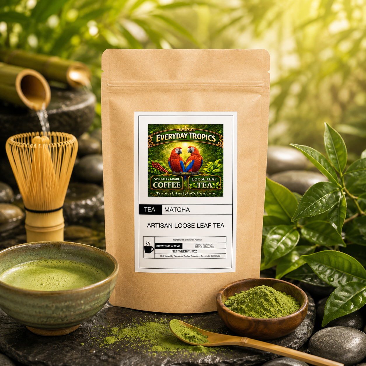 Everyday Tropics Matcha Green Tea Powder