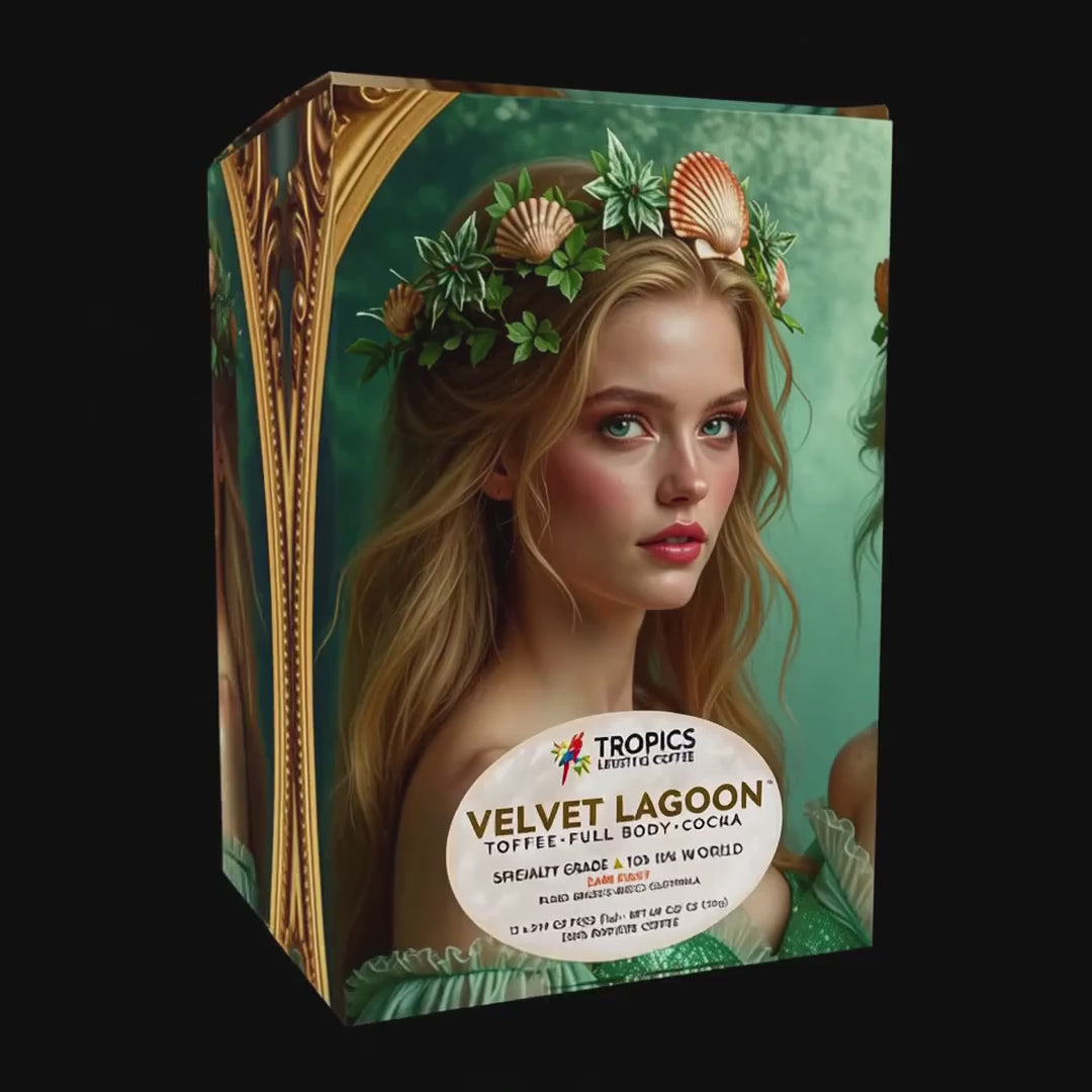 Velvet Lagoon Art Box Coffee Pods/12 Count: Mermaid Princesses